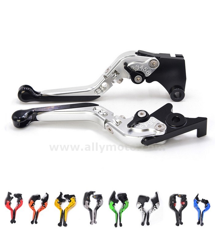 008 Silver Folding CNC Motorbike Brakes Clutch Levers For Honda CBR900RR NC700 S X-2